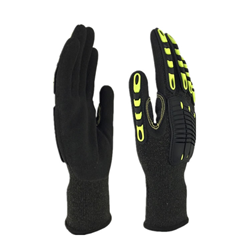 HPPE anti cutting and shockproof gloves